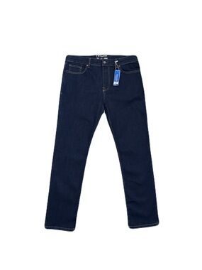 Twillory Technical Denim Jeans Mens 36x30 Blue Stretch Trim Fit Performance